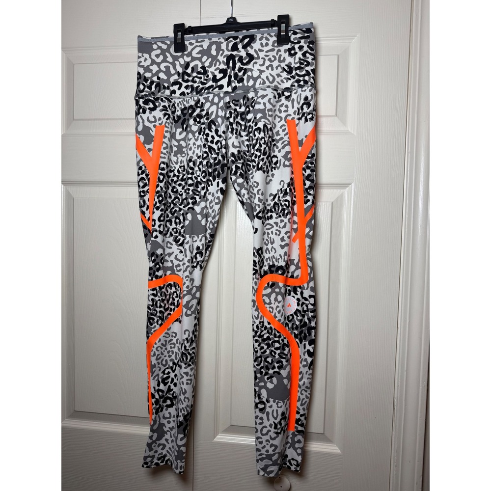 Adidas by Stella McCartney TruePace high-rise leopard-print leggings